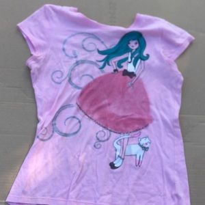 Kids pink tee